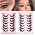 Miniatyrbilde 9 av 10: Fox Eye lashes Cat Eye lashes Y02 Y02 Y02