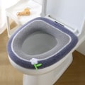 Miniatyrbillede 1 af 10: Toiletsædebetræk WC Ringmåtte BLÅ Blue