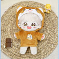 Miniatyrbild 5 av 10: Dockkläder Bodysuit Docka Hoodies PANDA Panda