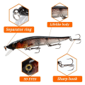 Miniatyrbillede 5 af 10: 2 stk Fishing Lure Crankbait Wobblere 6 6 6