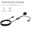 Miniatyrbilde 7 av 10: PD Lader USB-kabel Nylonflettet ladeledning