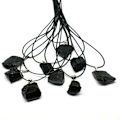Miniatyrbilde 2 av 10: 3/5/10 stk Halskjede anheng rå edelsten anheng 5 STK 5 STK 5Pcs