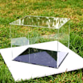 Miniatyrbillede 5 af 10: Display Stand Opbevaringsrack 10X10X10CM 10x10x10cm