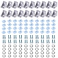 Pikkukuva 1 / 5: 20Sets Corner Liitin Alumiiniprofiililiitin Set Corner