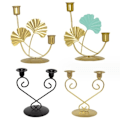 Miniatyrbilde 9 av 10: Ginkgo Leaf lysestake lysestake C C C
