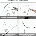 Miniatyrbilde 2 av 7: 1000 stykker Brett over ledningsender Snor Crimp End Tips Ending