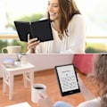 Miniatyrbillede 8 af 10: 6,8 tommer Smart Case E-Reader Folio Cover KAFFE Coffee