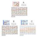Miniatyrbillede 2 af 8: Søde Materiale Håndbogs Stickers DIY Tegneserie
