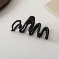 Alloy Hair Crab Hiuspidike MUSTA black