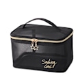 Miniatyrbillede 4 af 10: Mesh kosmetiktaske Makeuptaske SORT F F Black F-F