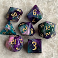 Pikkukuva 3 / 10: 7kpl/ set Polyhedral Dice Dice Games 3 3 3