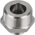 Miniatyrbilde 3 av 5: 2 STK Metalwork Smidd rørfitting Reduserende sekskantnippel 2PCS