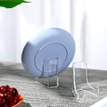 Miniatyrbillede 3 af 6: 2 stk Akryl Transparent Display Rack Transparent Opbevaringsrack 2 pcs
