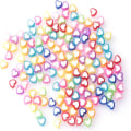 Miniatyrbillede 1 af 4: Hjerteform Perle Candy Color Beads Farverig Perle
