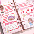 Miniatyrbillede 6 af 10: Binder Notebook Dagbog Notesbog 04 04 04