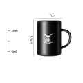 Miniatyrbillede 1 af 10: Kaffekop Dobbeltbundt Krus SORT 150ML 150ML black 150ml-150ml