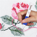 Pikkukuva 7 / 10: Punch Needle Tool Kit -kirjontaompeleet 3 3 3