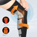 Pikkukuva 10 / 10: 1kpl Compression Leg Sleeve Urheiluhihat PUNAINEN L L Red L-L