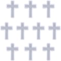 Miniatyrbilde 1 av 4: 10 stk Cross Resin Molds Epoxy