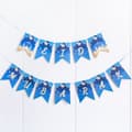 2 kpl Paperiripustuslippuja Ripustusvetolippuja EID MUBARAK -banneri
