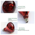 Miniatyrbillede 2 af 9: 1 stk Infrarød Varme Terapi Lampe Pære Fysioterapi Pære 275W