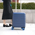 Miniatyrbillede 5 af 10: 8 STK/Sæt Rejse Bagage Caster sko Kuffert Hjul Beskyttelse Grey-8pcs