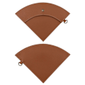 Miniatyrbillede 9 af 10: Kaffe Filter Papir Opbevaringspose Kaffe Filter Holder Pouch beige