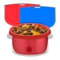 Miniatyrbilde 6 av 10: Slow Cooker Liners Slow Cooker Divider Liner RED M red M