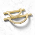 Miniatyrbilde 9 av 10: Dørhåndtak Skap Håndtak GULL 96MM gold 96mm