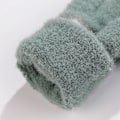 Miniatyrbillede 3 af 10: Helfingerhandsker Vinterstrikkede handsker FARVE 2 FARVE 2 Color 2