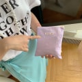Miniatyrbilde 4 av 10: Kosmetisk veske Lerretsmyntpung LYS LILLA TYPE A TYPE A Light Purple Type A-Type A