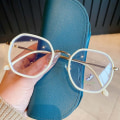 Miniatyrbilde 9 av 10: Anti-Blue Light Briller Runde Briller BEIGE Beige
