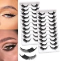 Pikkukuva 3 / 10: 10 paria Fox Eye Lashes Cat Eye Lashes MAO2 MAO2 MAO2
