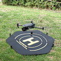 Miniatyrbillede 3 af 9: Drone Landing Pad Foldebart forklæde Takeoff og Landing Pad 80cm