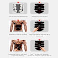 Pikkukuva 10 / 10: Trainer Belt Vatsalihasten harjoittelu LCD-NÄYTTÖ LCD-NÄYTTÖ LCD Display