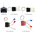 Pikkukuva 2 / 10: Vastaanottimen kaukosäädin 27MHZ RC 27MHZ RC 27MHZ RC