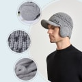 Miniatyrbillede 4 af 10: Beanies Hatte Strikket Hue KHAKI khaki