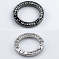 Miniatyrbilde 6 av 10: 3stk Spring O-Ring Spenner Karabiner Vesker Håndvesker SØLV Silver