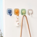 Miniatyrbilde 7 av 10: 4 stk Veggkrok Sticky Hooks 2 2 2