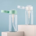 Miniatyrbilde 7 av 8: 2 stk påfyllbare flasker Remover Cleaner Makeup Bottle Transparent 150ML