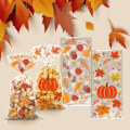 Miniatyrbillede 9 af 10: 50/100 stk. Thanksgiving-slikposer Slikposepose B B B