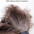 Miniatyrbillede 7 af 7: Struds Feather Duster Dust Brush Rengøringsartikler