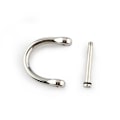 Miniatyrbilde 5 av 10: Spenner Karabinkrok 17MMSHINY OVERFLATE BLANKENDE OVERFLATE 17mmShiny Surface