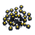Miniatyrbild 1 av 7: 30st Micro Push Button Switch DC 12V Self-Lock Switch 0,5A