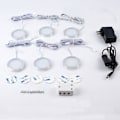 Miniatyrbillede 6 af 10: Underskabslys LED Puck Lys EU-3STK-VARMT LYS EU-3PCS-Warm Light