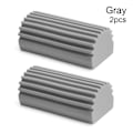 Miniatyrbillede 1 af 10: Magisk Støv Rengøringssvampe Fugtig Rengøring Støvsuger Svampe GRÅ 2 Gray 2 Pcs-2 Pcs