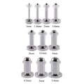 Miniatyrbillede 2 af 10: 4 Stk Ørepropper Øremålere Expander 4MM 4MM