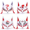 Miniatyrbilde 3 av 10: Foxes Mask Masquerade Mask TYPE D TYPE D Type D