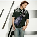 Miniatyrbillede 10 af 10: Brysttaske Sling Bag SORT black