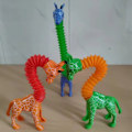 Miniatyrbillede 1 af 10: 3 STK Giraffe Pop-rør Dyre-suglegetøj GIRAFFE-B GIRAFFE-B Giraffe-B